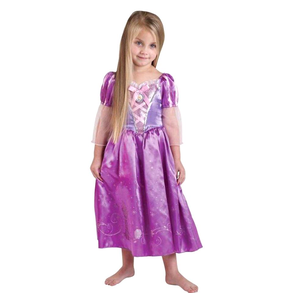 Rapunzel Disneybound Kleid  Cosplay Kostm  Rosa Blumen